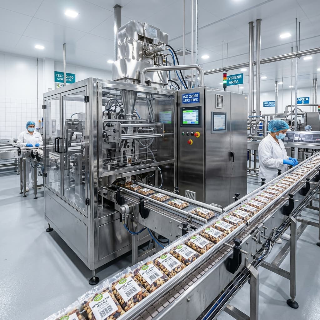 Gıda Sektöründe Endüstriyel Paketleme: ISO 22000 ve Hijyen Standartları